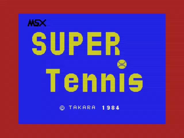 Image n° 1 - titles : Super Tennis